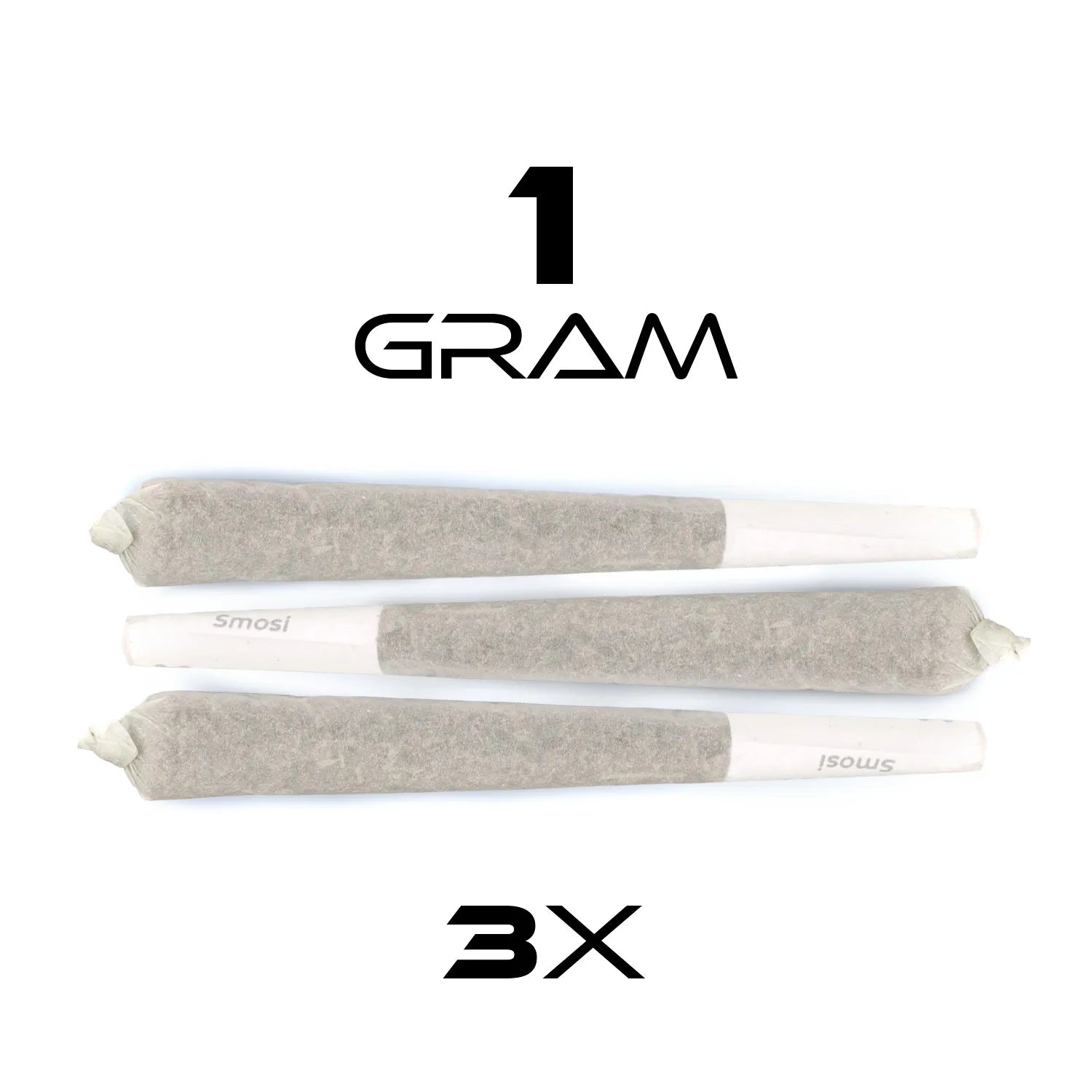 Anubis Pharaoh Spark - Sativa - 1 Gram 3X Pre-rolls - THCA