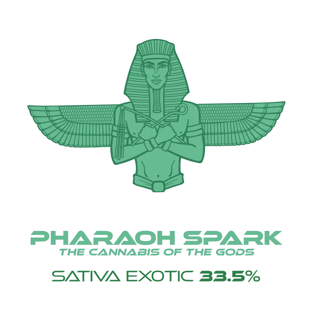 Anubis Pharaoh Spark - Sativa - 4 Gram Loose Premium Ground Flower - THCA