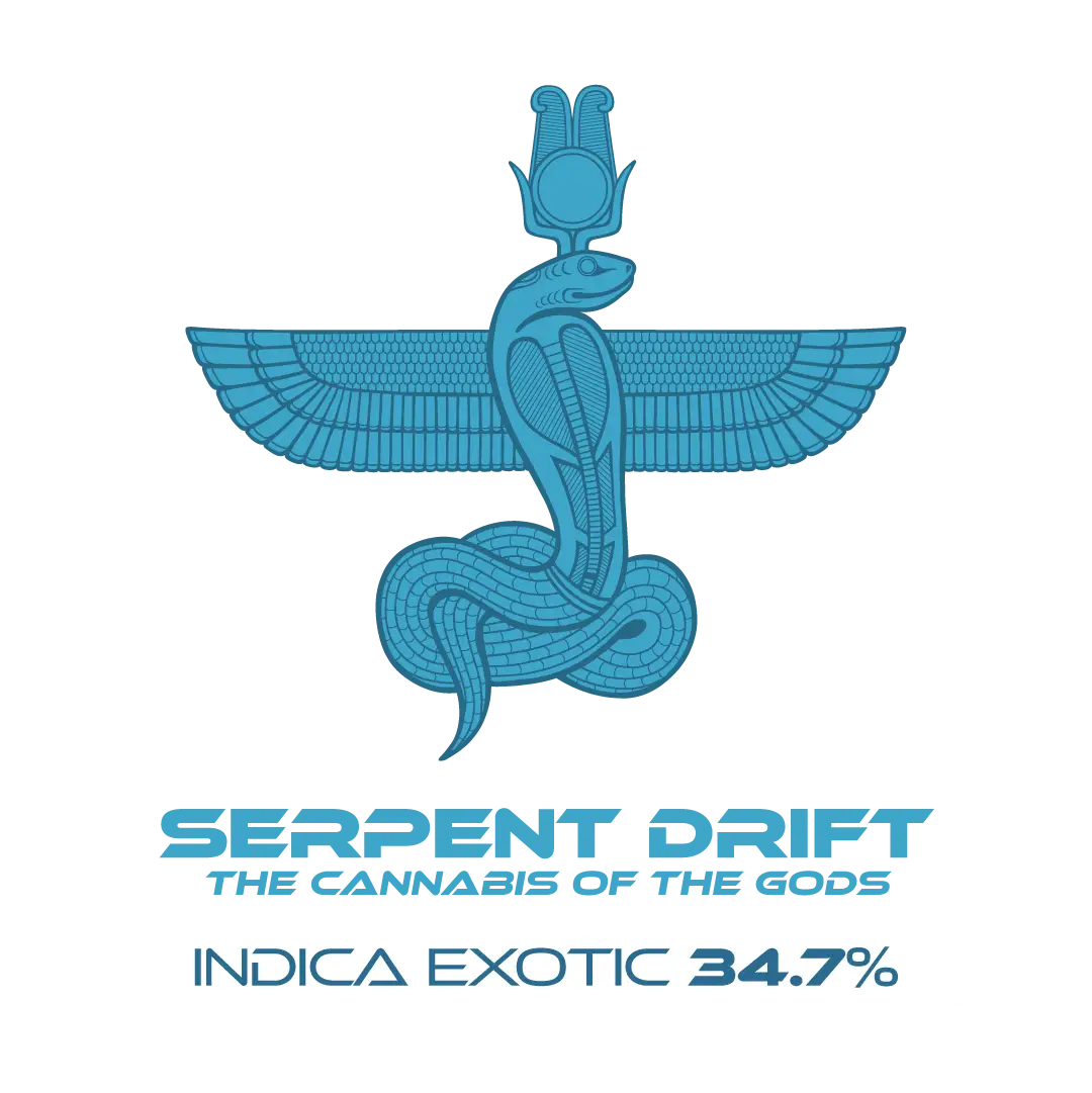 Anubis Serpent Drift - Indica - 4 Gram Loose Premium Ground Flower - THCA